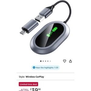 wireless carplay adapter